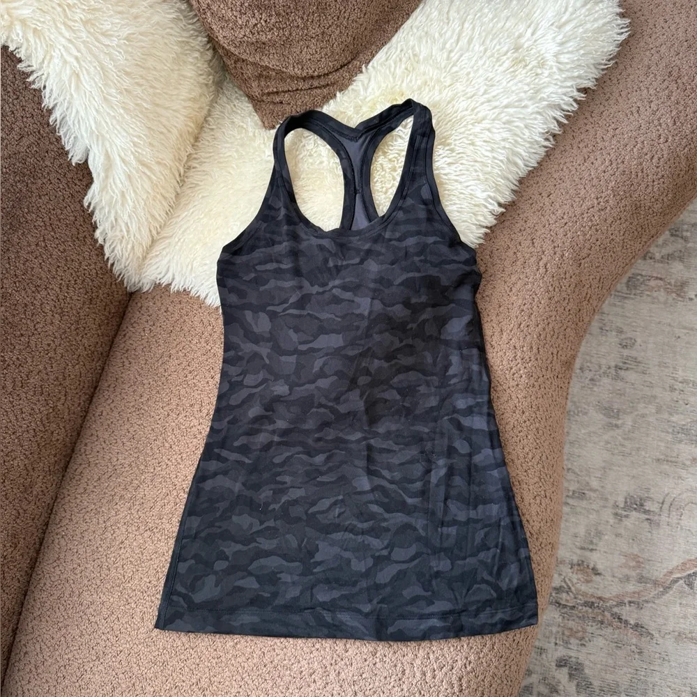 Lululemon Camo Printed Racerback Tank
